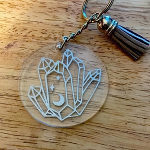 Custom Crystals Keychain